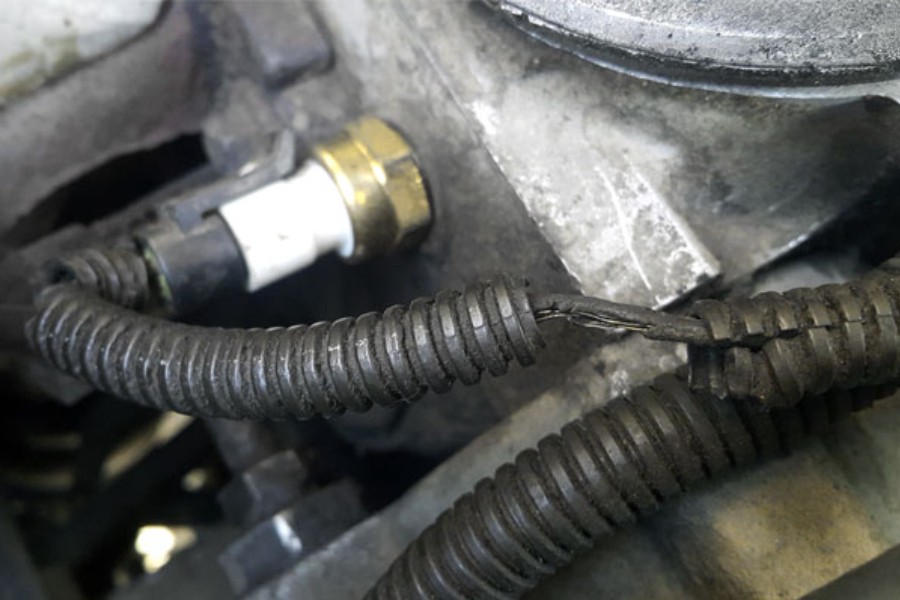 Faulty Engine Coolant Temperature Sensor