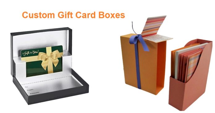 Gift card boxes