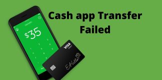 Cash app Transfer Failed