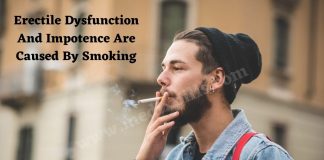 Erectile Dysfunction And Impotence Are Caused By Smoking