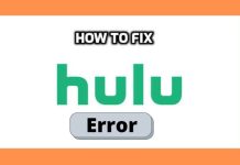 Hulu error codes