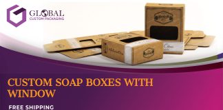 Custom Soap Boxes with Window