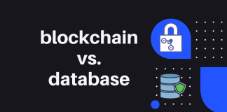 blockchain vs database