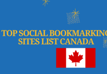 Top Canada Social Bookmarking Sites List 2022-2023 with High DA & PR