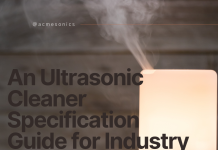 Ultrasonic Cleaner Specification Guide