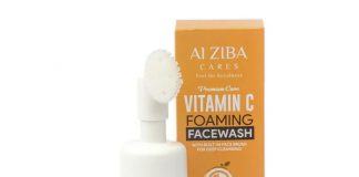 Alziba Cares Brightening Vitamin C Foaming Face Wash