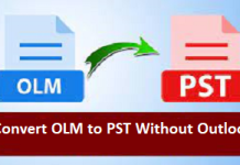 convert olm to pst without outlook